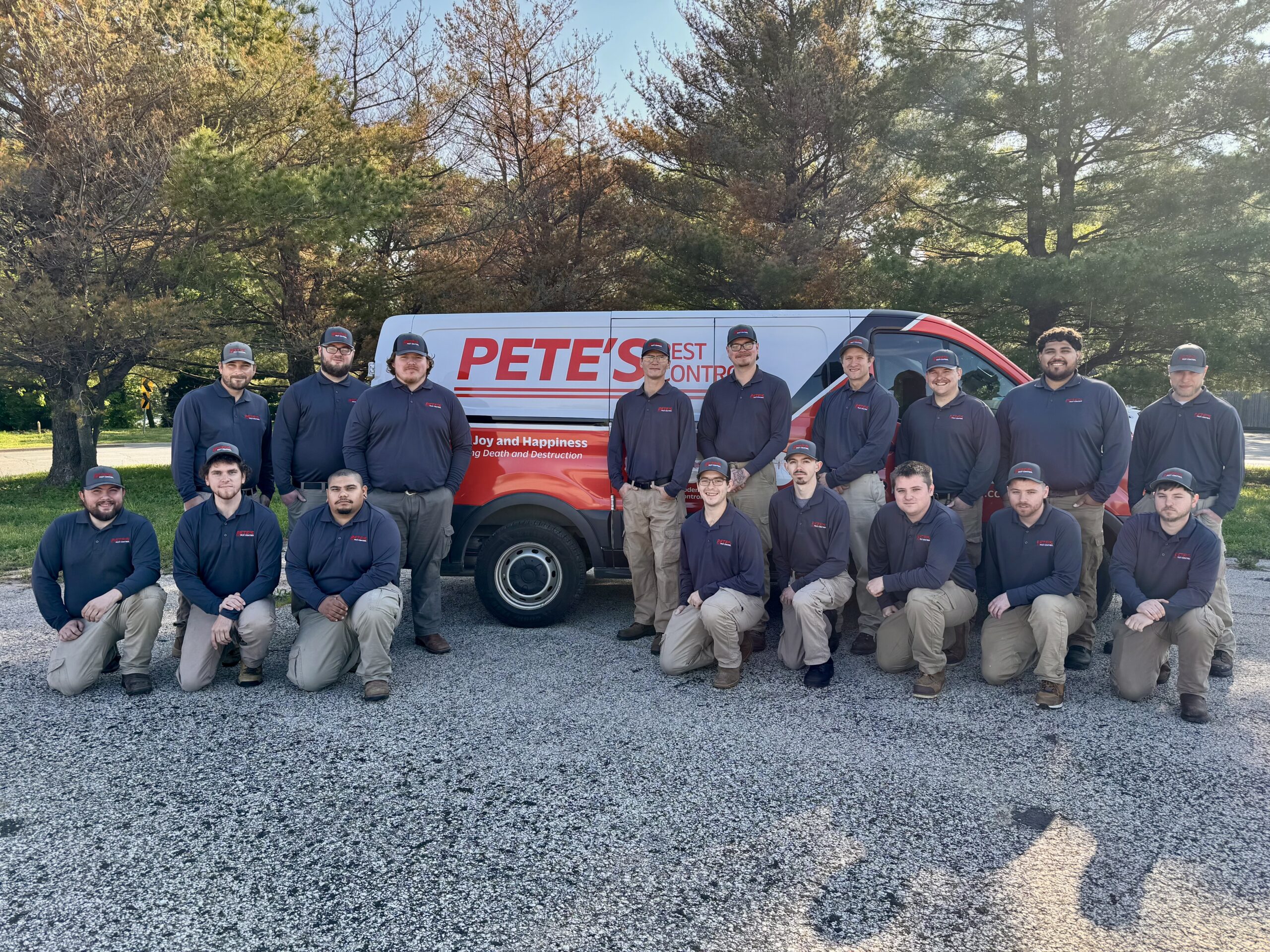 Pete The Bug Guy's Team